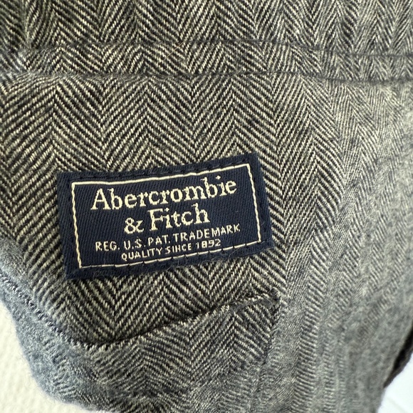 Tweed gray Abercrombie pants - Picture 2 of 5